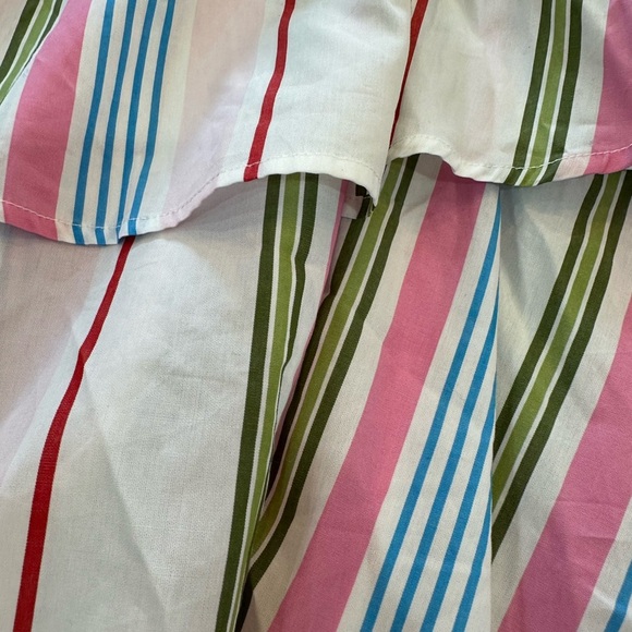 New HILL HOUSE The Gigi Dress Rainbow Stripe - Picture 5 of 7